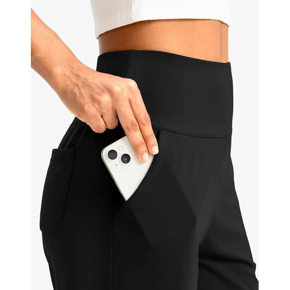Women's Bermuda Shorts with Pockets High Waisted Knee Length Casual Athletic Walking Workout Lounge Shorts