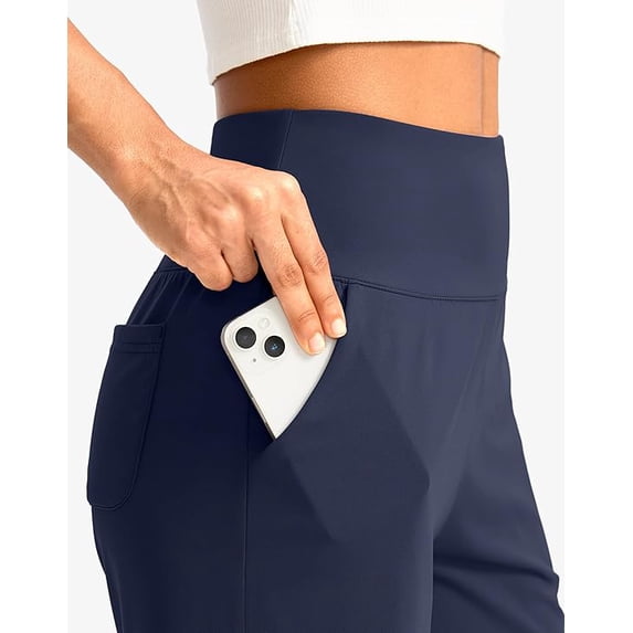 Women's Bermuda Shorts with Pockets High Waisted Knee Length Casual Athletic Walking Workout Lounge Shorts
