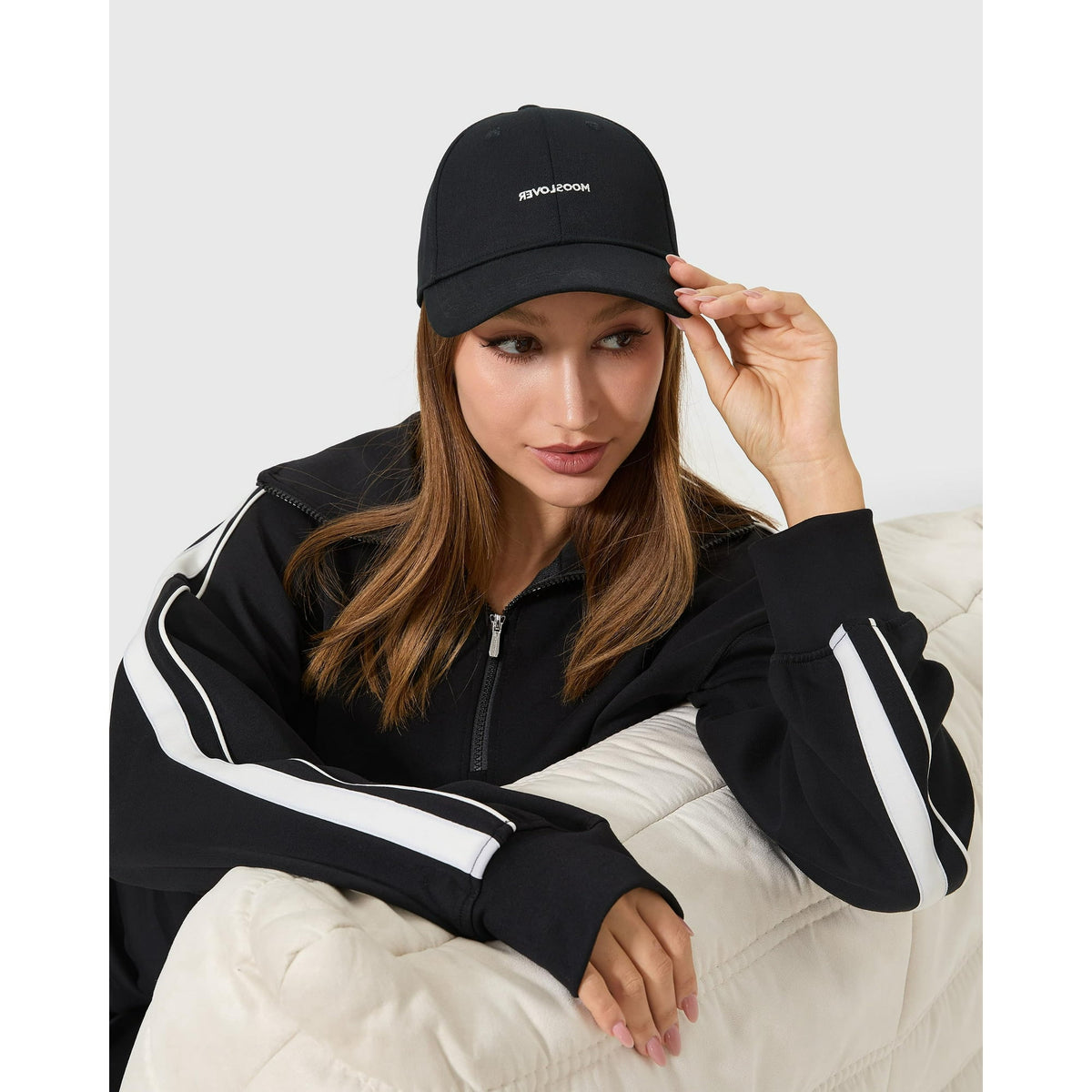 WQD Women’s 2 Piece Tracksuit Set Long Sleeve Pullover Sweatshirt and Wide Leg Sweatpants Lounge Outfit Athletic Jogging Suit Casual Matching Set with Pockets