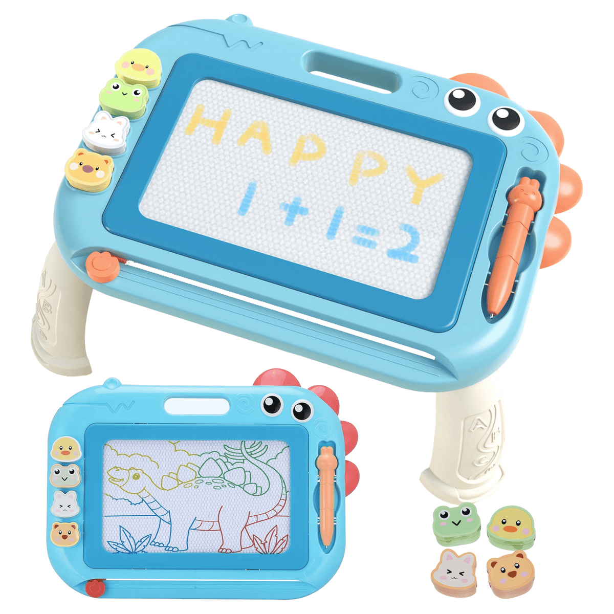 Flynow Magnetic Drawing Board, Sketch Doodle Board Pad Toy, Educational Learning Toys for Toddlers 1-3, Portable Toys for Baby Kids Boys Girls 1 2 3 Year Old Birthday Gift