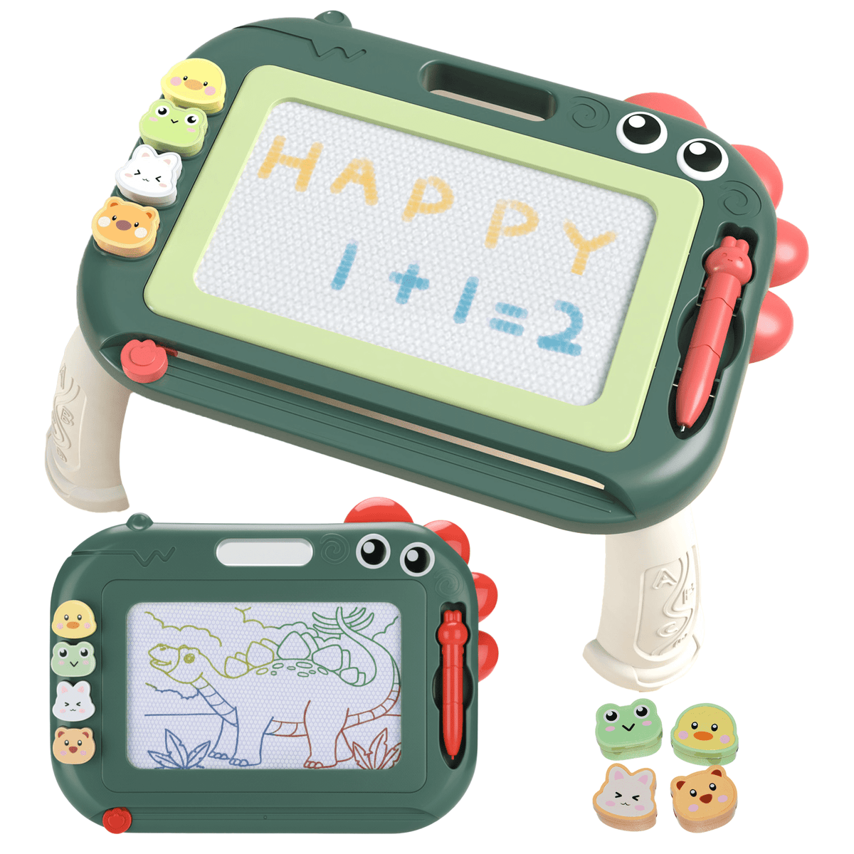 Flynow Magnetic Drawing Board, Sketch Doodle Board Pad Toy, Educational Learning Toys for Toddlers 1-3, Portable Toys for Baby Kids Boys Girls 1 2 3 Year Old Birthday Gift